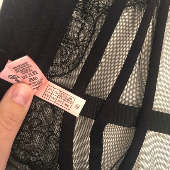 BNWT Agent Provocateur Black Alina Basque/Corset - Picture 6 of 7